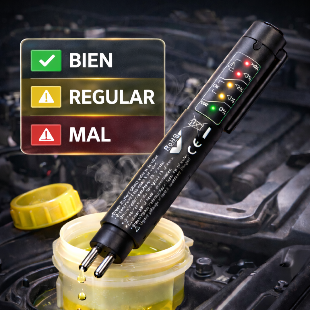 Medidor Calidad Líquido de Frenos - Herramienta de Prevención