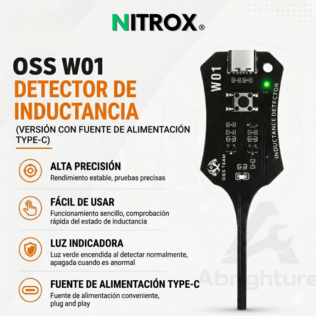 Nitrox Detector de Inductancia -  Probador de Placas Electrónicas