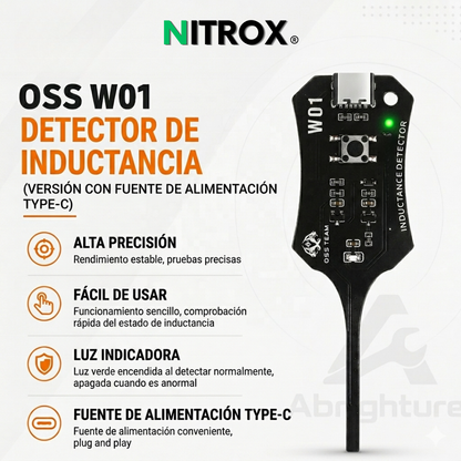 Nitrox Detector de Inductancia -  Probador de Placas Electrónicas