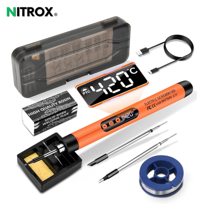Estación Nitrox® de Soldadura de Estaño Inalámbrica
