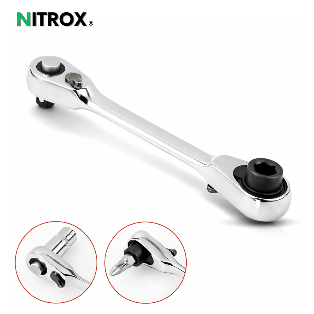 Mini Carraca Doble 1/4"