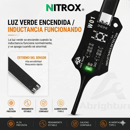 Nitrox Detector de Inductancia -  Probador de Placas Electrónicas