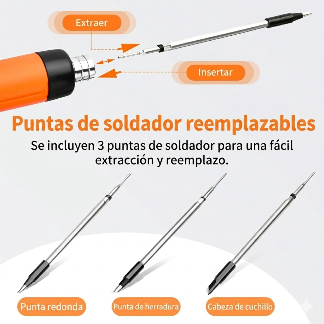 Estación Nitrox® de Soldadura de Estaño Inalámbrica