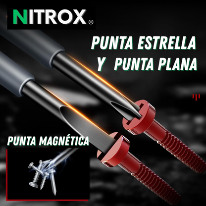 Destornilladores Inteligentes Eléctricos - Pack Punta Plana y Estrella