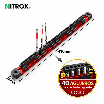 Soporte Magnético Para 40  Puntas Hexagonales